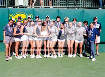 Thumbnail 3 in Randall vs Wimberley (UIL 4A Tennis Semifinal) photogallery.