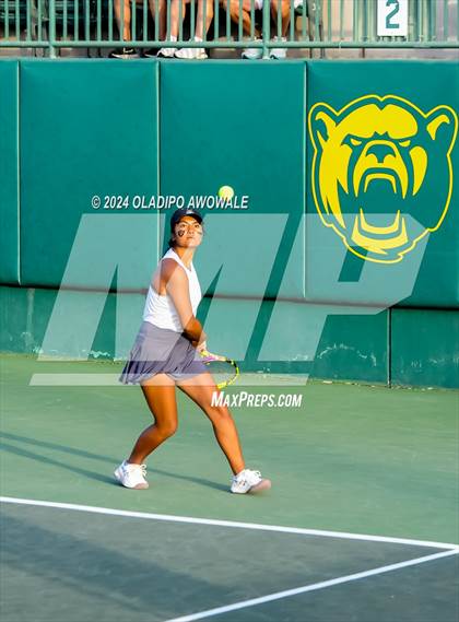 Thumbnail 3 in Randall vs Wimberley (UIL 4A Tennis Semifinal) photogallery.