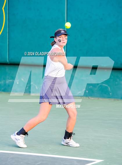 Thumbnail 3 in Randall vs Wimberley (UIL 4A Tennis Semifinal) photogallery.