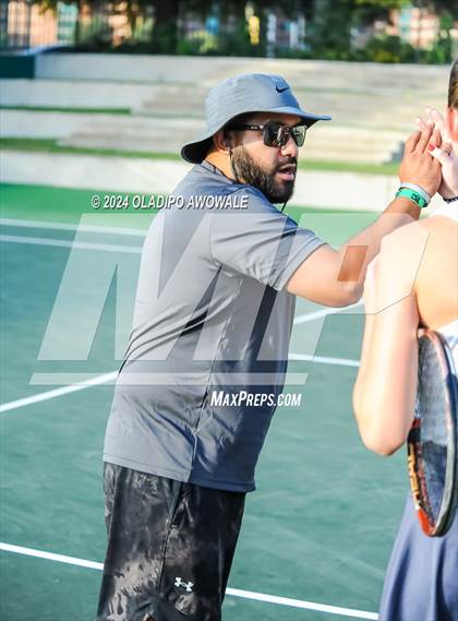 Thumbnail 3 in Randall vs Wimberley (UIL 4A Tennis Semifinal) photogallery.