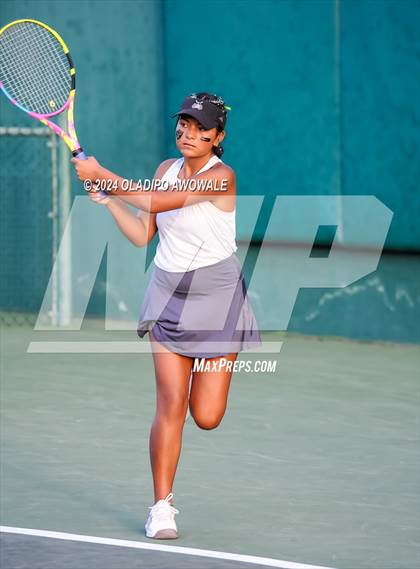 Thumbnail 2 in Randall vs Wimberley (UIL 4A Tennis Semifinal) photogallery.