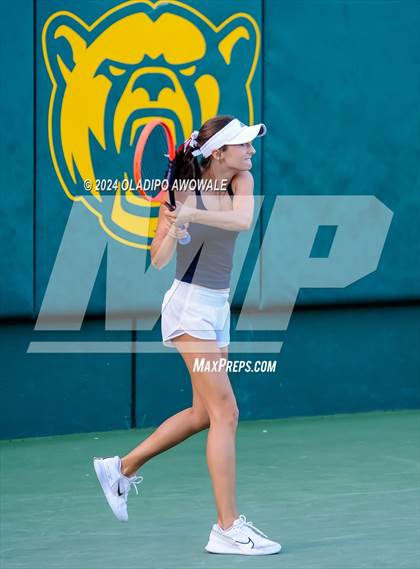 Thumbnail 2 in Randall vs Wimberley (UIL 4A Tennis Semifinal) photogallery.