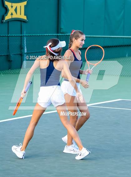 Thumbnail 2 in Randall vs Wimberley (UIL 4A Tennis Semifinal) photogallery.
