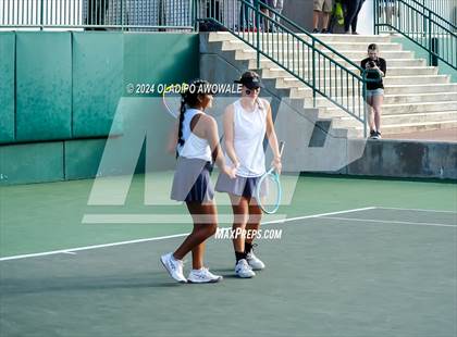 Thumbnail 2 in Randall vs Wimberley (UIL 4A Tennis Semifinal) photogallery.