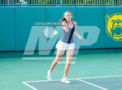 Thumbnail 2 in Randall vs Wimberley (UIL 4A Tennis Semifinal) photogallery.