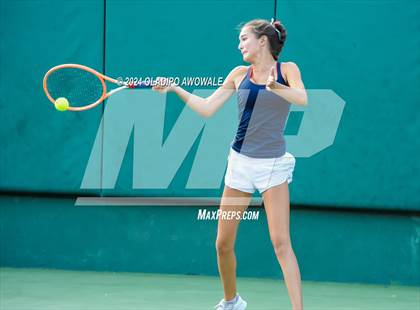 Thumbnail 3 in Randall vs Wimberley (UIL 4A Tennis Semifinal) photogallery.