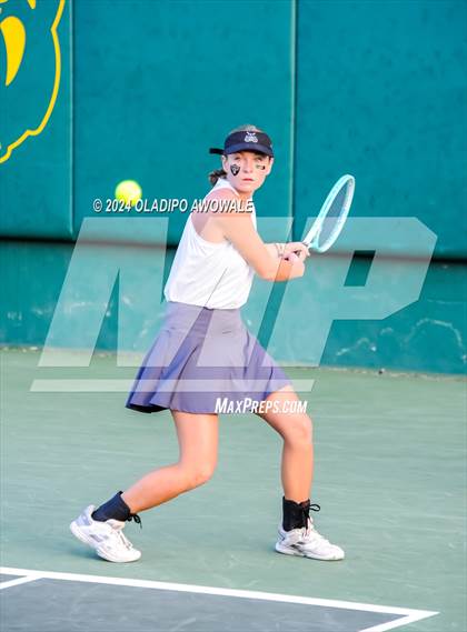 Thumbnail 2 in Randall vs Wimberley (UIL 4A Tennis Semifinal) photogallery.