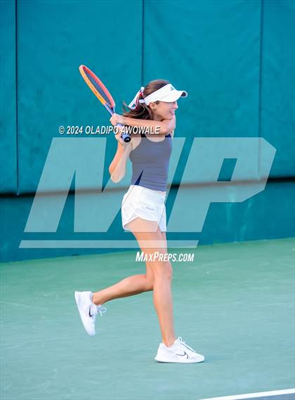Thumbnail 3 in Randall vs Wimberley (UIL 4A Tennis Semifinal) photogallery.
