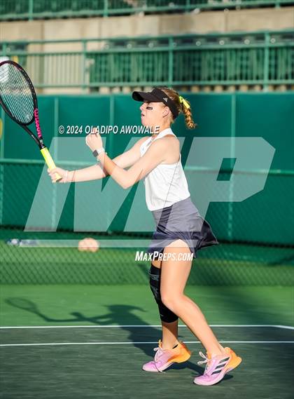 Thumbnail 2 in Randall vs Wimberley (UIL 4A Tennis Semifinal) photogallery.