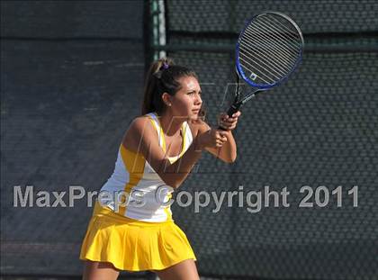 Thumbnail 3 in CIF SJS Individual Tennis Championships (D1 - Day 1 Singles) photogallery.
