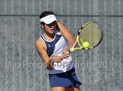 Thumbnail 1 in CIF SJS Individual Tennis Championships (D1 - Day 1 Singles) photogallery.