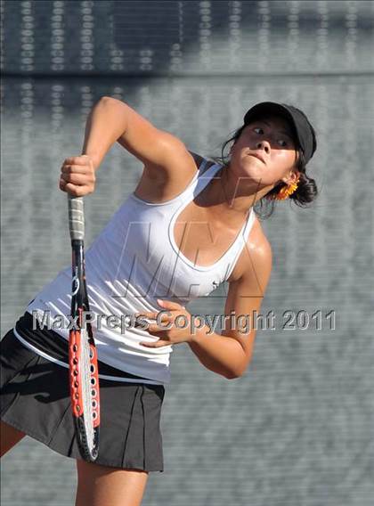 Thumbnail 1 in CIF SJS Individual Tennis Championships (D1 - Day 1 Singles) photogallery.