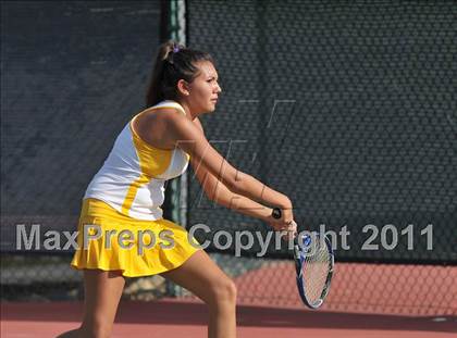 Thumbnail 1 in CIF SJS Individual Tennis Championships (D1 - Day 1 Singles) photogallery.