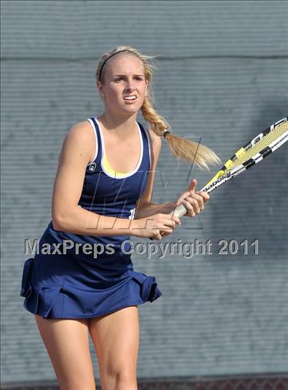 Thumbnail 3 in CIF SJS Individual Tennis Championships (D1 - Day 1 Singles) photogallery.