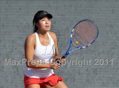 Thumbnail 1 in CIF SJS Individual Tennis Championships (D1 - Day 1 Singles) photogallery.