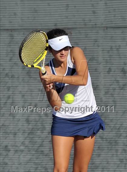 Thumbnail 1 in CIF SJS Individual Tennis Championships (D1 - Day 1 Singles) photogallery.