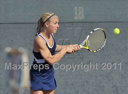 Thumbnail 3 in CIF SJS Individual Tennis Championships (D1 - Day 1 Singles) photogallery.