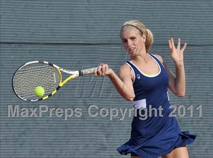 Thumbnail 3 in CIF SJS Individual Tennis Championships (D1 - Day 1 Singles) photogallery.