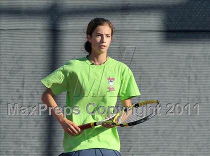 Thumbnail 3 in CIF SJS Individual Tennis Championships (D1 - Day 1 Singles) photogallery.