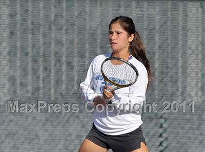 Thumbnail 1 in CIF SJS Individual Tennis Championships (D1 - Day 1 Singles) photogallery.