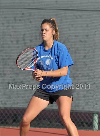 Thumbnail 1 in CIF SJS Individual Tennis Championships (D1 - Day 1 Singles) photogallery.