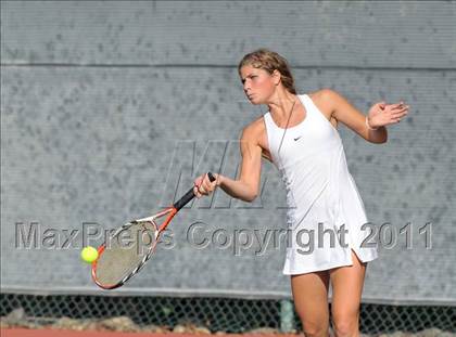 Thumbnail 1 in CIF SJS Individual Tennis Championships (D1 - Day 1 Singles) photogallery.