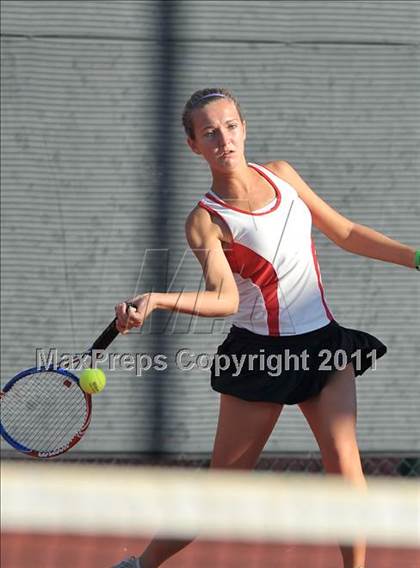 Thumbnail 2 in CIF SJS Individual Tennis Championships (D1 - Day 1 Singles) photogallery.