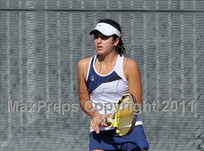 Thumbnail 1 in CIF SJS Individual Tennis Championships (D1 - Day 1 Singles) photogallery.