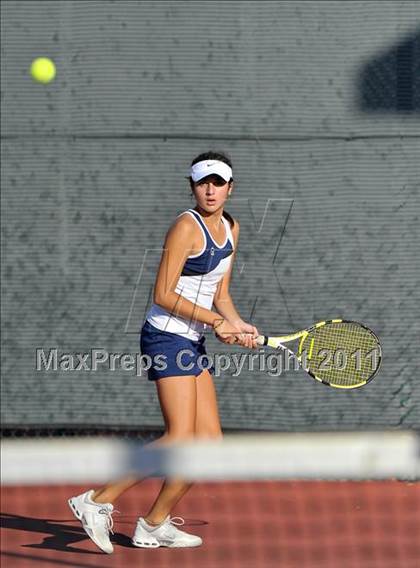 Thumbnail 3 in CIF SJS Individual Tennis Championships (D1 - Day 1 Singles) photogallery.