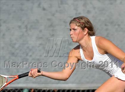 Thumbnail 2 in CIF SJS Individual Tennis Championships (D1 - Day 1 Singles) photogallery.