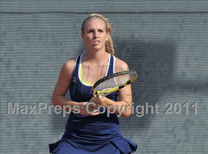 Thumbnail 3 in CIF SJS Individual Tennis Championships (D1 - Day 1 Singles) photogallery.