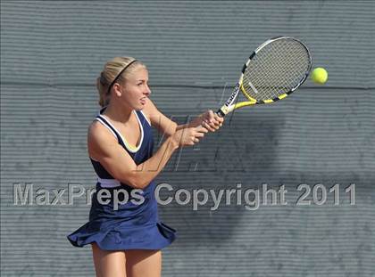 Thumbnail 2 in CIF SJS Individual Tennis Championships (D1 - Day 1 Singles) photogallery.