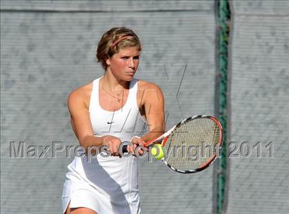 Thumbnail 3 in CIF SJS Individual Tennis Championships (D1 - Day 1 Singles) photogallery.