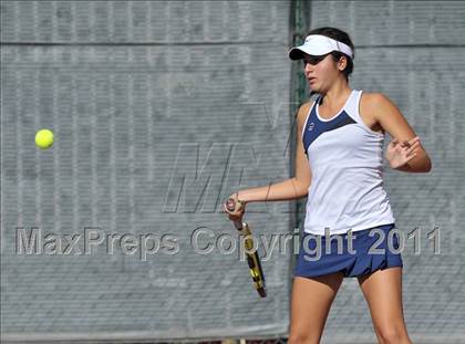 Thumbnail 3 in CIF SJS Individual Tennis Championships (D1 - Day 1 Singles) photogallery.