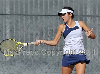 Thumbnail 1 in CIF SJS Individual Tennis Championships (D1 - Day 1 Singles) photogallery.