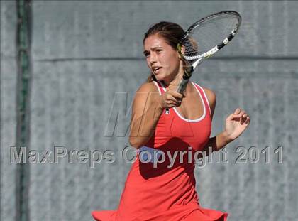 Thumbnail 1 in CIF SJS Individual Tennis Championships (D1 - Day 1 Singles) photogallery.