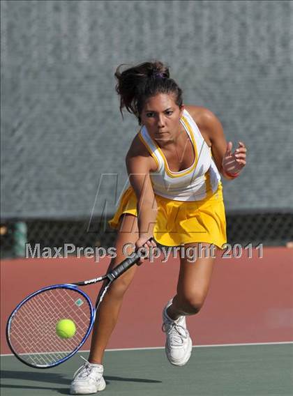 Thumbnail 3 in CIF SJS Individual Tennis Championships (D1 - Day 1 Singles) photogallery.