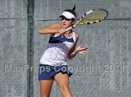 Thumbnail 2 in CIF SJS Individual Tennis Championships (D1 - Day 1 Singles) photogallery.