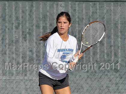 Thumbnail 2 in CIF SJS Individual Tennis Championships (D1 - Day 1 Singles) photogallery.