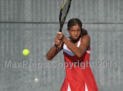 Thumbnail 1 in CIF SJS Individual Tennis Championships (D1 - Day 1 Singles) photogallery.