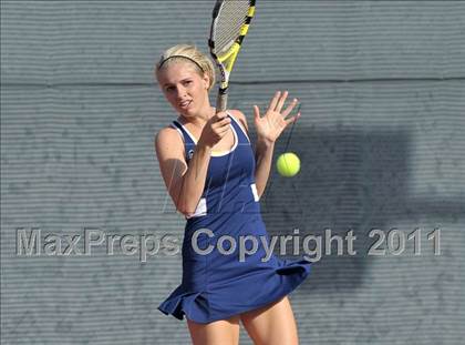 Thumbnail 3 in CIF SJS Individual Tennis Championships (D1 - Day 1 Singles) photogallery.