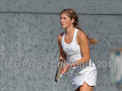 Thumbnail 2 in CIF SJS Individual Tennis Championships (D1 - Day 1 Singles) photogallery.