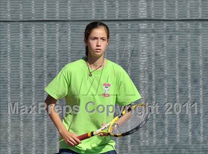 Thumbnail 1 in CIF SJS Individual Tennis Championships (D1 - Day 1 Singles) photogallery.