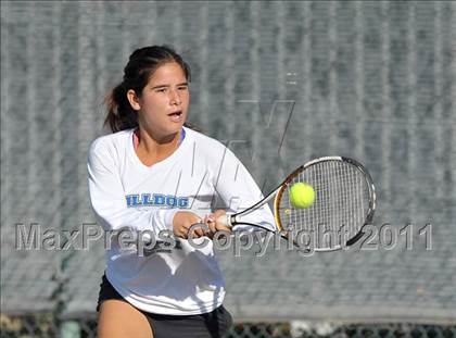 Thumbnail 1 in CIF SJS Individual Tennis Championships (D1 - Day 1 Singles) photogallery.