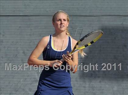 Thumbnail 3 in CIF SJS Individual Tennis Championships (D1 - Day 1 Singles) photogallery.