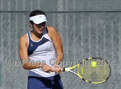 Thumbnail 3 in CIF SJS Individual Tennis Championships (D1 - Day 1 Singles) photogallery.