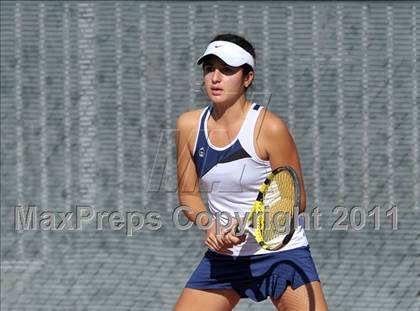 Thumbnail 2 in CIF SJS Individual Tennis Championships (D1 - Day 1 Singles) photogallery.