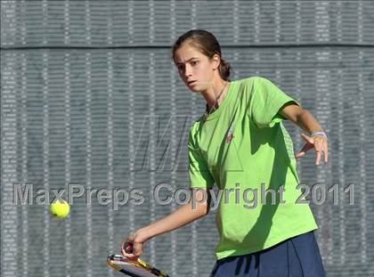 Thumbnail 3 in CIF SJS Individual Tennis Championships (D1 - Day 1 Singles) photogallery.