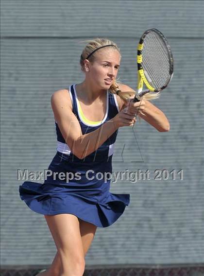 Thumbnail 1 in CIF SJS Individual Tennis Championships (D1 - Day 1 Singles) photogallery.