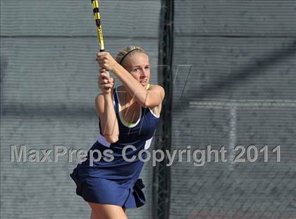 Thumbnail 3 in CIF SJS Individual Tennis Championships (D1 - Day 1 Singles) photogallery.